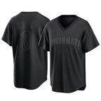 Crovyle C.Reds #3 Ke'Bryan Hayes Player Black T-shirt Game Home Stitched Jerseys