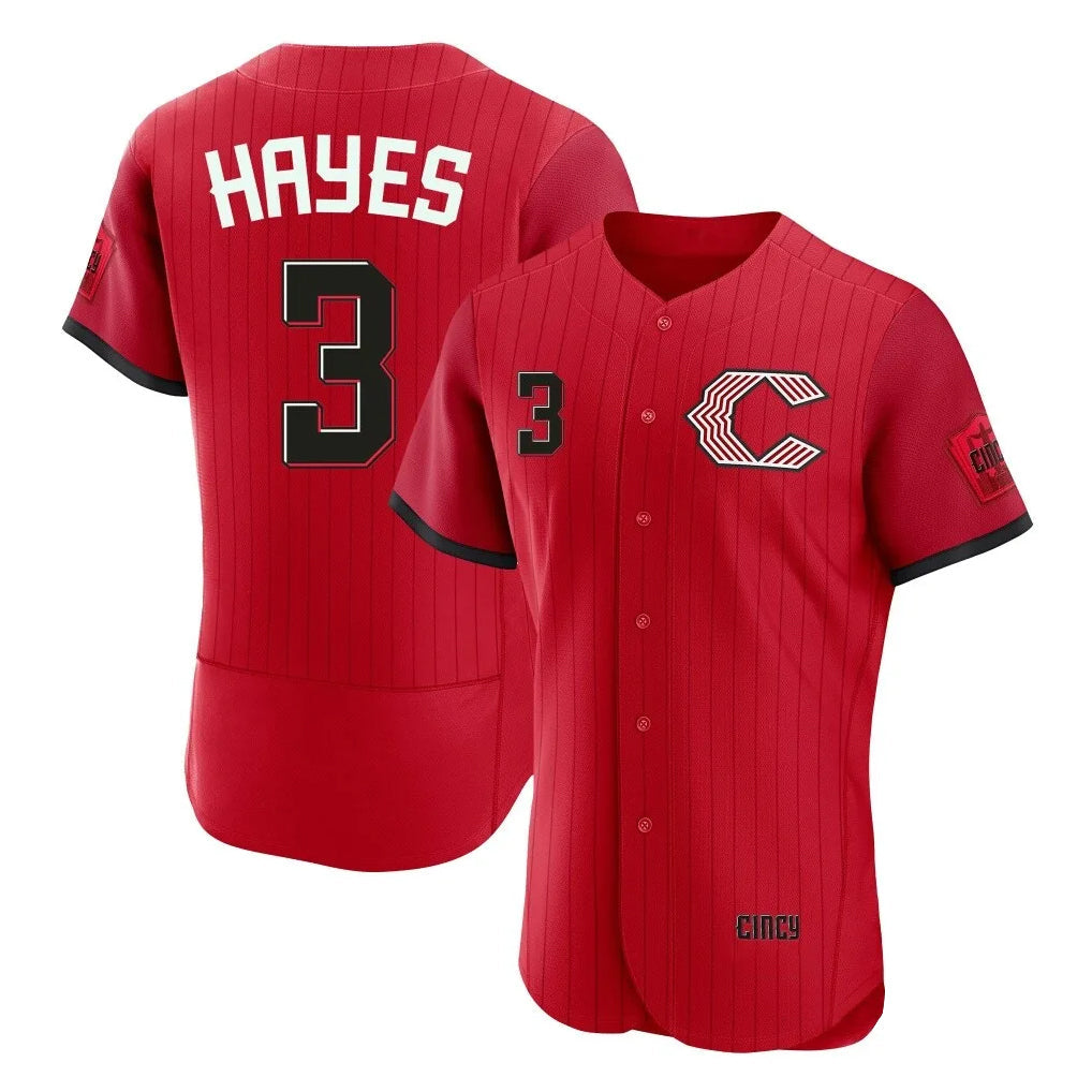 Crovyle C.Reds #3 Ke'Bryan Hayes Player Red 2026 City Connect Limited Elite Home Stitched Jerseys