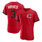 Crovyle C.Reds #3 Ke'Bryan Hayes Player Red 2026 City Connect Limited Elite Home Stitched Jerseys