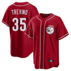 Crovyle C.Reds #3 Ke'Bryan Hayes Player Red Game Home Stitched Jerseys