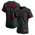 Crovyle C.Reds #44 Elly De La Cruz Player Black City Connect Limited Elite Home Stitched Jerseys