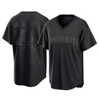 Crovyle C.Reds #44 Elly De La Cruz Player Black T-shirt Game Home Stitched Jerseys