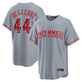 Crovyle C.Reds #44 Elly De La Cruz Player Gray Home Game Stitched Jerseys