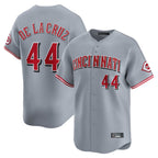 Crovyle C.Reds #44 Elly De La Cruz Player Gray Home Limited Stitched Jerseys
