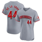 Crovyle C.Reds #44 Elly De La Cruz Player Gray Limited Elite Home Stitched Jerseys