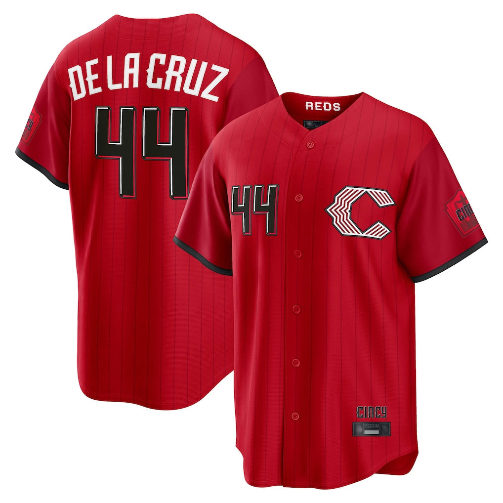 Crovyle C.Reds #44 Elly De La Cruz Player Red 2026 City Connect Home Game Stitched Jerseys