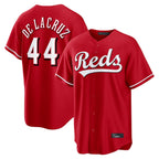 Crovyle C.Reds #44 Elly De La Cruz Player Red Home Game Stitched Jerseys