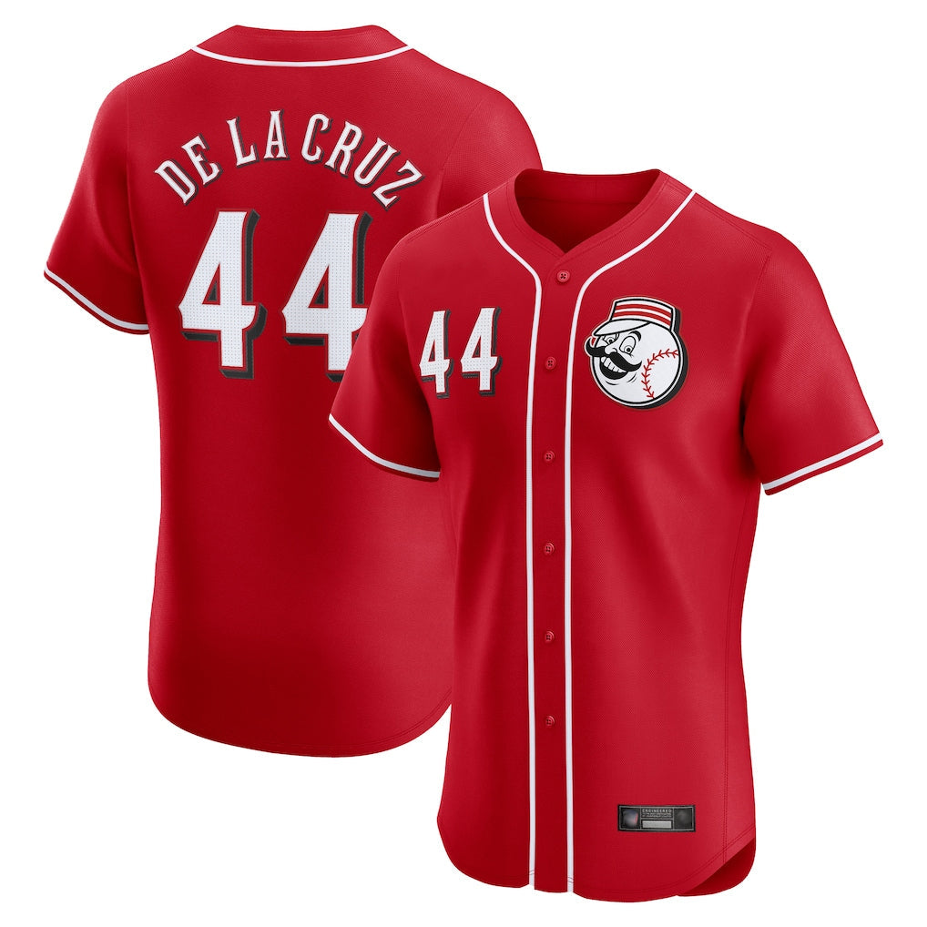 Crovyle C.Reds #44 Elly De La Cruz Player Red Limited Elite Home Game Stitched Jerseys