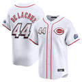 Crovyle C.Reds #44 Elly De La Cruz Player White Speedway Classic Home Limited Stitched Jerseys