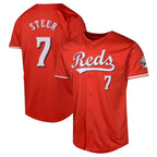 Crovyle C.Reds #7 Spencer Steer Player Red 2026 City Connect Limited Home Stitched Jerseys