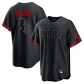 Crovyle C.Reds #9 Matt McLain Player Black City Connect Home Game Stitched Jerseys