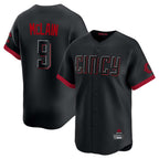 Crovyle C.Reds #9 Matt McLain Player Black City Connect Home Limited Stitched Jerseys