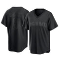 Crovyle C.Reds #9 Matt McLain Player Black T-shirt Game Home Stitched Jerseys