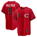 Crovyle C.Reds #9 Matt McLain Player Red 2026 City Connect Home Game Stitched Jerseys