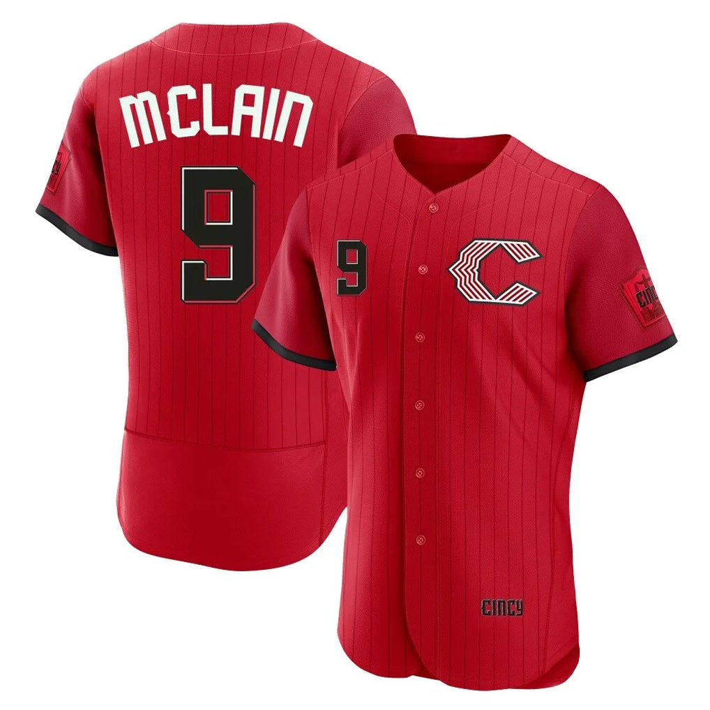 Crovyle C.Reds #9 Matt McLain Player Red 2026 City Connect Limited Elite Home Stitched Jerseys