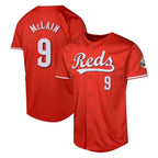 Crovyle C.Reds #9 Matt McLain Player Red 2026 City Connect Limited Home Stitched Jerseys