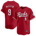 Crovyle C.Reds #9 Matt McLain Player Red Home Limited Stitched Jerseys