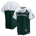 Crovyle C.Rockies Green City Connect Home Game Blank Player Stitched Jerseys