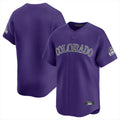 Crovyle C.Rockies Purple Limited Home Blank Player Stitched Jerseys