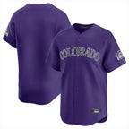 Crovyle C.Rockies Purple Limited Home Blank Player Stitched Jerseys