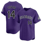 Crovyle C.Rockies #14 Ezequiel Tovar Player Purple Limited Home Stitched Jerseys