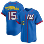 Crovyle C.Rockies #15 Hunter Goodman Player Blue National League All-Star Edition Home Limited Stitched Jerseys