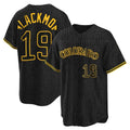 Crovyle C.Rockies #19 Charlie Blackmon Player Black Snake Skin City Home Game Stitched Jerseys
