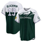 Crovyle C.Rockies #19 Charlie Blackmon Player Green City Connect Home Game Stitched Jerseys