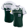 Crovyle C.Rockies #19 Charlie Blackmon Player Green City Connect Limited Elite Home Stitched Jerseys