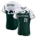 Crovyle C.Rockies #23 Kris Bryant Player Green City Connect Limited Elite Home Stitched Jerseys