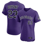 Crovyle C.Rockies #23 Kris Bryant Player Purple Limited Elite Home Stitched Jerseys