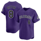 Crovyle C.Rockies #8 Ryan Ritter Player Purple Limited Home Stitched Jerseys