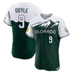 Crovyle C.Rockies #9 Brenton Doyle Player Green City Connect Limited Elite Home Stitched Jerseys