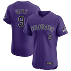 Crovyle C.Rockies #9 Brenton Doyle Player Purple Limited Elite Home Stitched Jerseys