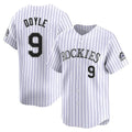 Crovyle C.Rockies #9 Brenton Doyle Player White Limited Home Stitched Jerseys