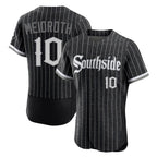 Crovyle C.White Sox #10 Chase Meidroth Player Black City Connect Limited Elite Home Stitched Jerseys