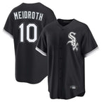 Crovyle C.White Sox #10 Chase Meidroth Player Black Home Game Stitched Jerseys