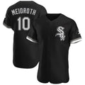 Crovyle C.White Sox #10 Chase Meidroth Player Black Limited Elite Home Stitched Jerseys