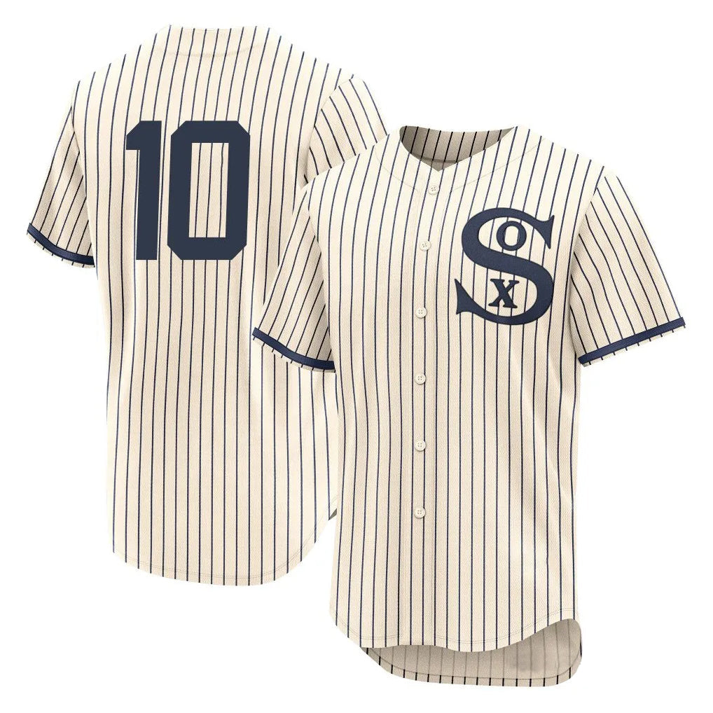 Crovyle C.White Sox #10 Chase Meidroth Player Cream Field of Dreams Limited Elite Home Stitched Jerseys