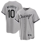 Crovyle C.White Sox #10 Chase Meidroth Player Gray Home Game Stitched Jerseys