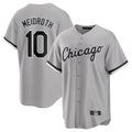Crovyle C.White Sox #10 Chase Meidroth Player Gray Road Limited Home Stitched Jerseys