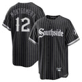 Crovyle C.White Sox #12 Colson Montgomery Player Black City Connect Home Game Stitched Jerseys