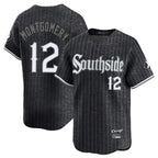 Crovyle C.White Sox #12 Colson Montgomery Player Black City Connect Limited Home Stitched Jerseys