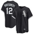 Crovyle C.White Sox #12 Colson Montgomery Player Black Home Game Stitched Jerseys