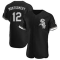 Crovyle C.White Sox #12 Colson Montgomery Player Black Limited Elite Home Stitched Jerseys
