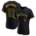 Crovyle C.White Sox #12 Colson Montgomery Player Black Snake Skin City Limited Elite Home Stitched Jerseys