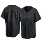 Crovyle C.White Sox #12 Colson Montgomery Player Black T-shirt Home Game Stitched Jerseys