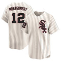 Crovyle C.White Sox #12 Colson Montgomery Player Cream Cooperstown Collection Limited Home Stitched Jerseys