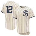 Crovyle C.White Sox #12 Colson Montgomery Player Cream Field of Dreams Limited Elite Home Stitched Jerseys