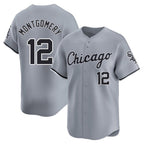 Crovyle C.White Sox #12 Colson Montgomery Player Gray Road Limited Home Stitched Jerseys